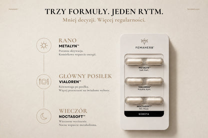 Zestaw trzech formuł METABOLIC - SYSTEM™